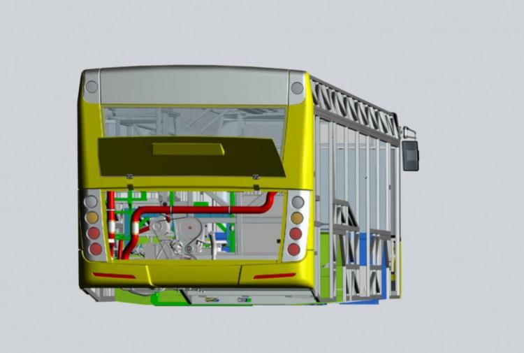 Design a konstrukce předního a zadního čela